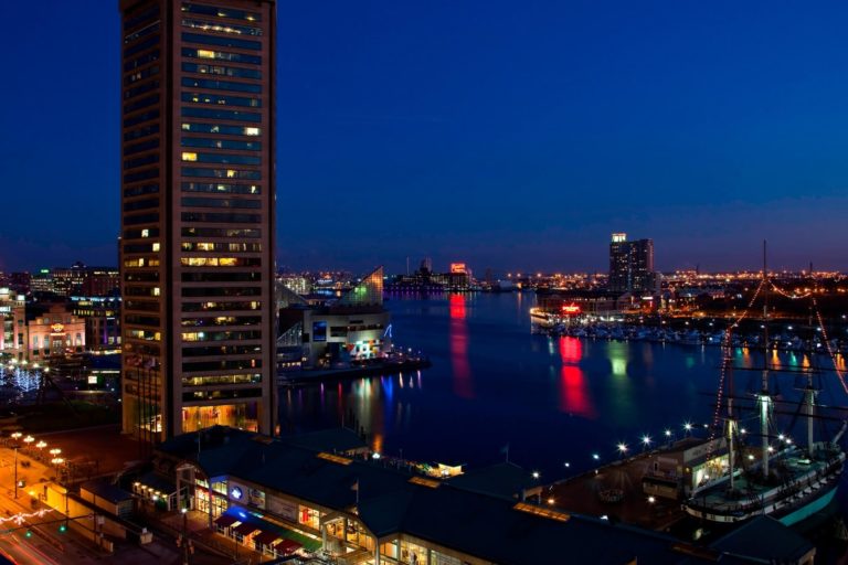 Baltimore Renaissance Harborplace Hotel view