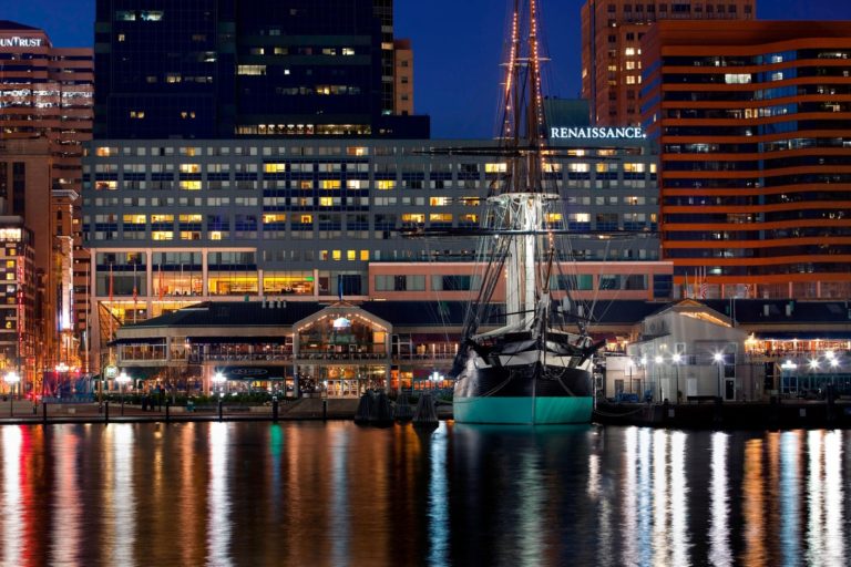 Baltimore Renaissance Harborplace Hotel exterior