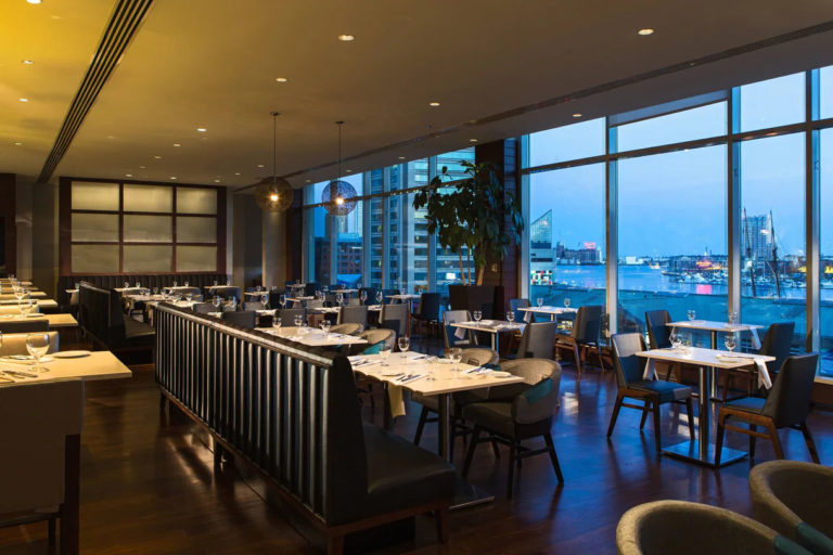 Baltimore Renaissance Harborplace Hotel restaurant