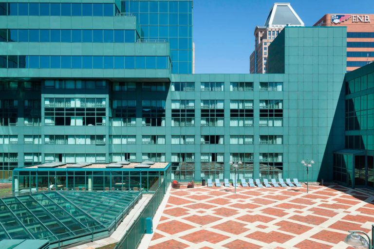 Baltimore Renaissance Harborplace Hotel view
