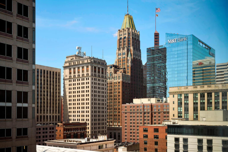 Baltimore Renaissance Harborplace Hotel view